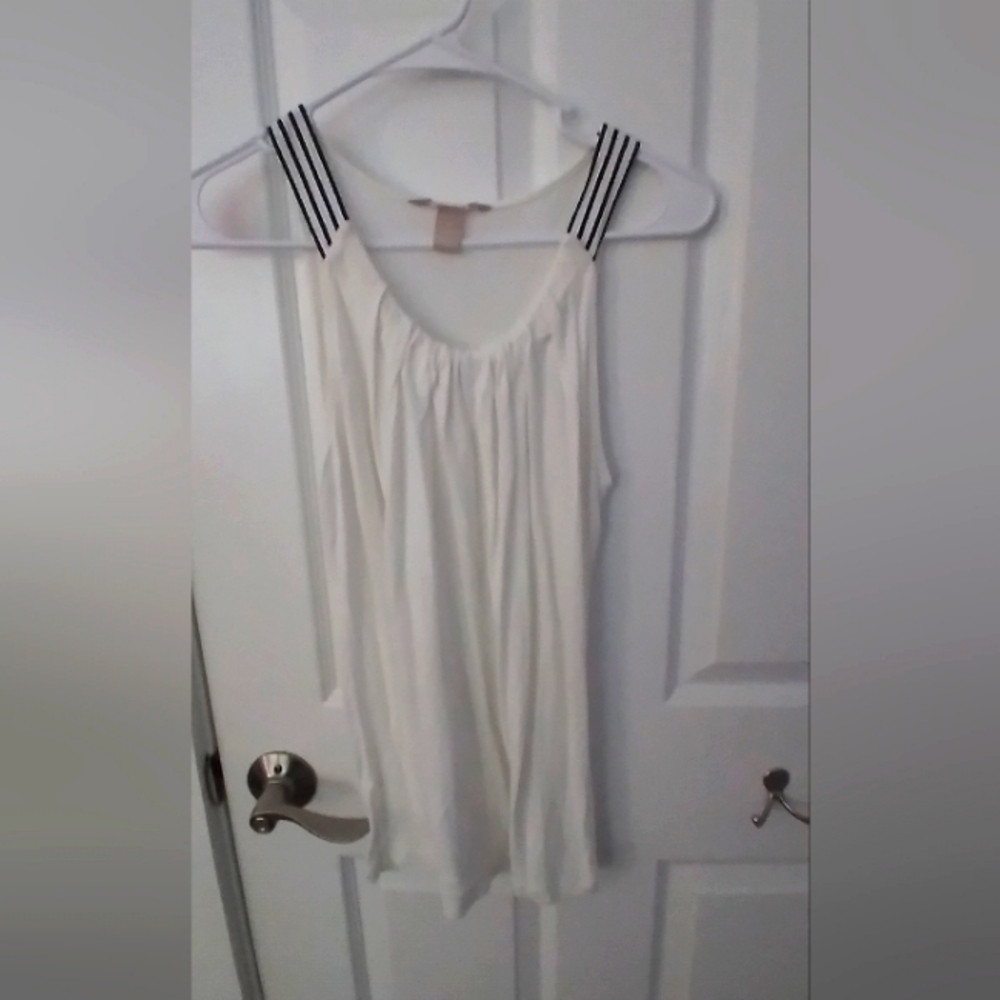 White tank top